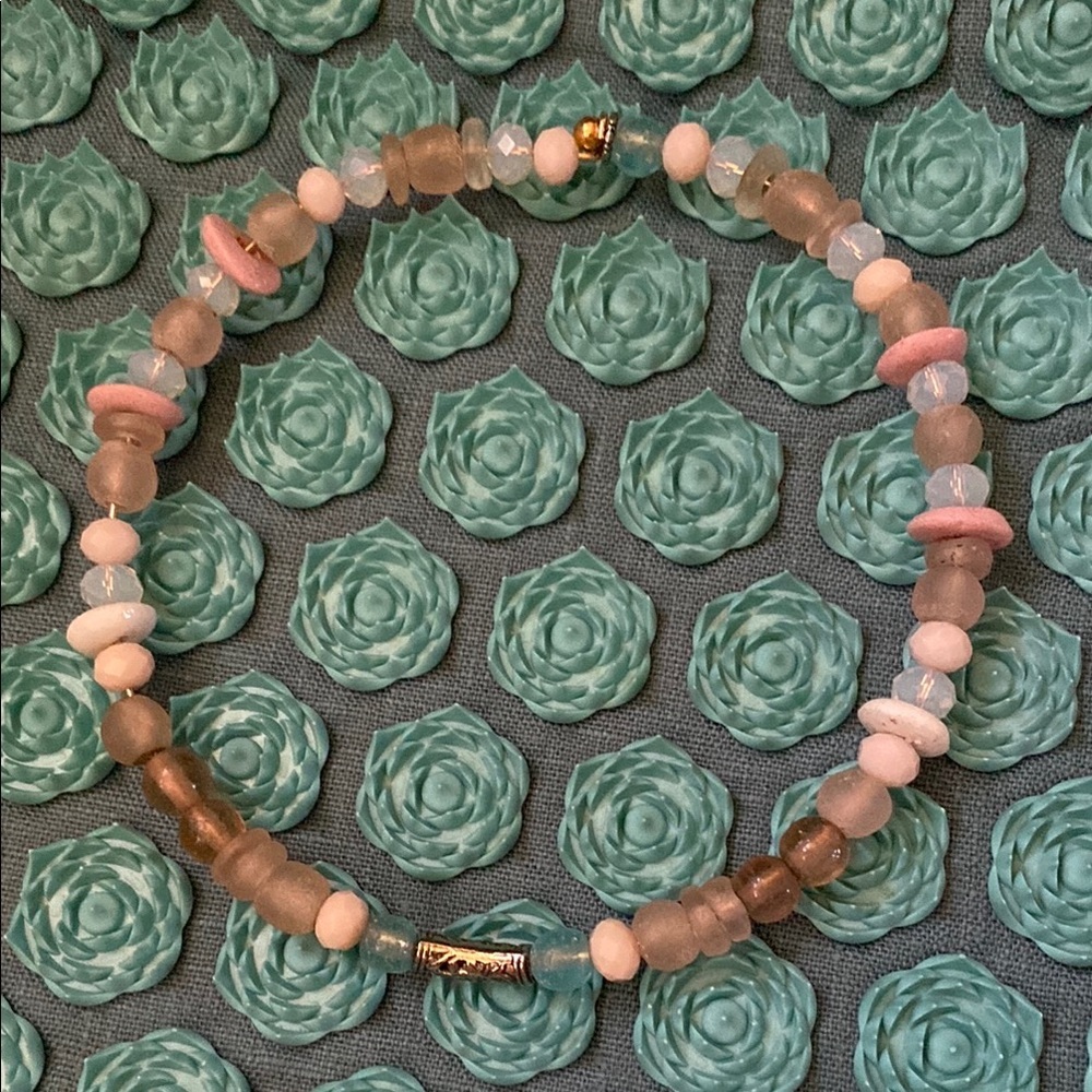 Elegant Multicolor Beaded Choker Necklace